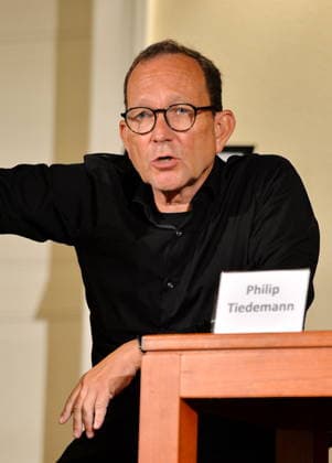 Annual Press Conference at the Schlosspark Theater in Berlin: Philip Tiedemann at the annual press conference for the 2026–27 season at the Schlosspark Theater in Berlin on August 26, 2026 Copyright: xEventpressxBerndtx