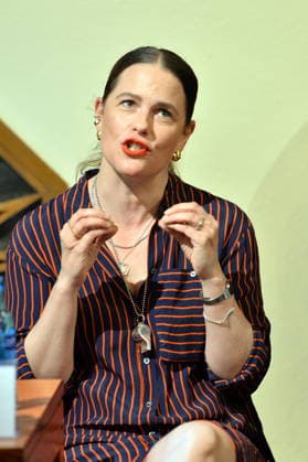 Annual Press Conference at the Schlosspark Theater in Berlin: Isabell Polak at the annual press conference for the 2026–27 season at the Schlosspark Theater in Berlin on August 26, 2026 Copyright: xEventpressxBerndtx
