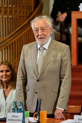 Annual Press Conference at the Schlosspark Theater in Berlin: Dieter Hallervorden at the annual press conference for the 2026–27 season at the Schlosspark Theater in Berlin on August 26, 2026 Copyright: xEventpressxBerndtx