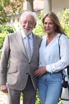 Dieter Hallervorden and Christiane Zander at the annual press conference for the 2026–27 season at the Schlosspark Theater Berlin, August 26, 2026 Foto:xAgenturxWehnertx xGränzdörferx xFuturexImagex schlossparktheater_6863