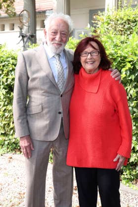 Dieter Hallervorden and Brigitte Grothum at the annual press conference for the 2026–27 season at the Schlosspark Theater in Berlin, August 26, 2026 Foto:xAgenturxWehnertx xGränzdörferx xFuturexImagex schlossparktheater_6868
