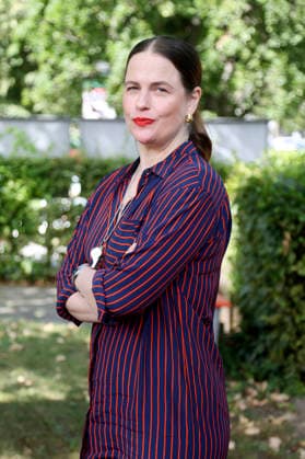 Isabell Polak at the annual press conference for the 2026–27 season at the Schlosspark Theater Berlin, August 26, 2026 Foto:xAgenturxWehnertx xGränzdörferx xFuturexImagex schlossparktheater_6869