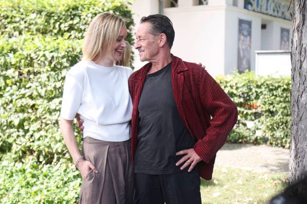 Judith Richter and Max Tidof at the annual press conference for the 2026–27 season at the Schlosspark Theater Berlin, August 26, 2026 Foto:xAgenturxWehnertx xGränzdörferx xFuturexImagex schlossparktheater_6871
