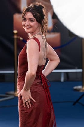 Maisie Williams at Practical Magic 2 European Premiere at ODEON Luxe Leicester Square on August 26, 2026 in London, England. LONDON, ENGLAND - AUGUST 26: Maisie Williams at Practical Magic 2 European Premiere at ODEON Luxe Leicester Square on August 26, 2026 in London, England., Credit:Pupat Chenaksara Avalon UK, London  Copyright: xPupatxChenaksarax xAvalonx 1128637661