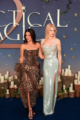 Sandra Bullock and Nicole Kidman at Practical Magic 2 European Premiere at ODEON Luxe Leicester Square on August 26, 2026 in London, England. LONDON, ENGLAND - AUGUST 26: Sandra Bullock and Nicole Kidman at Practical Magic 2 European Premiere at ODEON Luxe Leicester Square on August 26, 2026 in London, England., Credit:Pupat Chenaksara Avalon UK, London  Copyright: xPupatxChenaksarax xAvalonx 1128637678