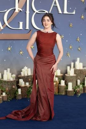 August 26, 2026, London, United Kingdom: Maisie Williams attends the red carpet arrivals for the European premiere of PRACTICAL MAGIC 2 in Leicester Square..Celebrities arrive on the red carpet for the European Premiere ofÃ‚ PRACTICAL MAGIC 2Ã‚ atÃ‚ Odeon Luxe in Leicester Square. London United Kingdom - ZUMAs197 20260826_aaa_s197_060 Copyright: xPhilxLewisx