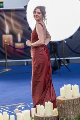 August 26, 2026, London, United Kingdom: Maisie Williams attends the red carpet arrivals for the European premiere of PRACTICAL MAGIC 2 in Leicester Square..Celebrities arrive on the red carpet for the European Premiere ofÃ‚ PRACTICAL MAGIC 2Ã‚ atÃ‚ Odeon Luxe in Leicester Square. London United Kingdom  - ZUMAs197 20260826_aaa_s197_106 Copyright: xPhilxLewisx