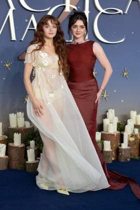 August 26, 2026, London, United Kingdom: Joey King and Maisie Williams attend the red carpet arrivals for the European premiere of PRACTICAL MAGIC 2 in Leicester Square..Celebrities arrive on the red carpet for the European Premiere ofÃ‚ PRACTICAL MAGIC 2Ã‚ atÃ‚ Odeon Luxe in Leicester Square. London United Kingdom - ZUMAs197 20260826_aaa_s197_169 Copyright: xPhilxLewisx