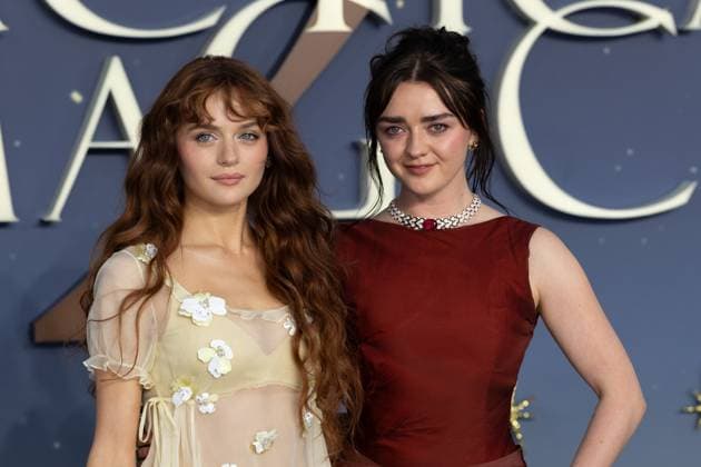 August 26, 2026, London, United Kingdom: Joey King and Maisie Williams attend the red carpet arrivals for the European premiere of PRACTICAL MAGIC 2 in Leicester Square..Celebrities arrive on the red carpet for the European Premiere ofÃ‚ PRACTICAL MAGIC 2Ã‚ atÃ‚ Odeon Luxe in Leicester Square. London United Kingdom - ZUMAs197 20260826_aaa_s197_186 Copyright: xPhilxLewisx