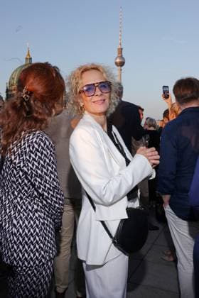 UFA Film Nights 2026 Katja Riemann Reception for UFA Film Nights 2026, Bertelsmann Representative Office Berlin, Berlin Date: August 26, 2026 Copyright: xEventpress Kratschx