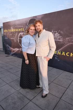 UFA Film Nights 2026 Gisa Flake, Knud Riepen Reception for UFA Film Nights 2026, Bertelsmann Representative Office Berlin, Berlin Date: August 26, 2026 Copyright: xEventpress Kratschx