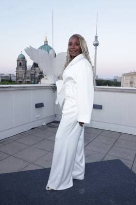 UFA Film Nights 2026: Nikeata Thompson Reception for UFA Film Nights 2026, Bertelsmann Representative Office Berlin, Berlin, August 26, 2026 Copyright: xEventpress Kratschx