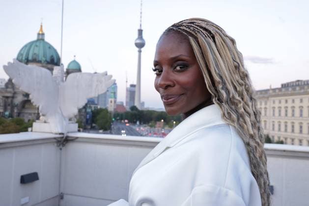 UFA Film Nights 2026: Nikeata Thompson Reception for UFA Film Nights 2026, Bertelsmann Representative Office Berlin, Berlin, August 26, 2026 Copyright: xEventpress Kratschx