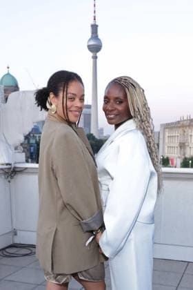 UFA Film Nights 2026 Jane Chirwa, Nikeata Thompson Reception for UFA Film Nights 2026, Bertelsmann Representative Office Berlin, Berlin Date: August 26, 2026 Copyright: xEventpress Kratschx