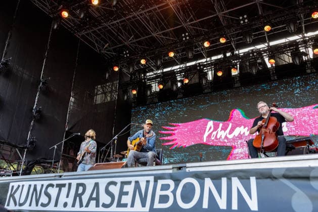 Pohlmann Concert at the Kunst Rasen in Bonn, August 26, 2026: German singer-songwriter Ingo Pohlmann appeared as a special guest with Fury in the Slaughterhouse during an open-air live performance in front of 3,000 spectators at the Kunst Rasen in Bonn, Bonn-Gronau, North Rhine-Westphalia, Germany Copyright: xMarcxJohnx