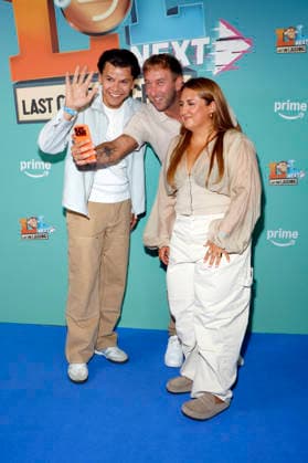 Paul Luca Fischer, Freshtorge, and Selfiesandra at the premiere of the Prime Video comedy game show LOL Next at AchtBerlin in Berlin, August 26, 2026 Foto:xA.xBuggex xFuturexImagex lol_6842