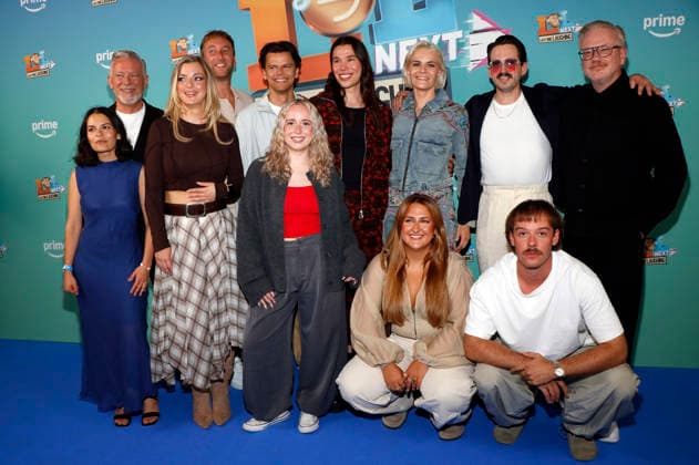 Yakira Traub, Otto Steiner, Laura Larsson, Freshtorge, Paul Luca Fischer, Maria Ziffy, Helge Mark Lodder, Hazel Brugger, Selfiesandra, Marti Fischer, Aditotoro, and Volker Neuenhoff at the premiere of the Prime Video comedy game show LOL Next at AchtBerlin in Berlin, August 26, 2026 Foto:xA.xBuggex xFuturexImagex lol_6854