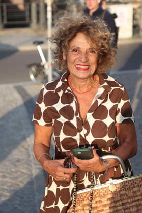 Adriana Altaras at the opening reception for the 2026 UFA Film Nights on the rooftop terrace of the Bertelsmann Berlin office, August 26, 2026 Foto:xAgenturxWehnertx xGränzdörferx xFuturexImagex ufa_6703