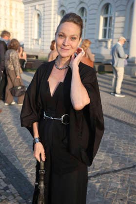Jeanette Hain at the opening reception for the 2026 UFA Film Nights on the rooftop terrace of the Bertelsmann Berlin office, August 26, 2026 Foto:xAgenturxWehnertx xGränzdörferx xFuturexImagex ufa_6705