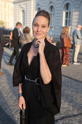 Jeanette Hain at the opening reception for the 2026 UFA Film Nights on the rooftop terrace of the Bertelsmann Berlin office, August 26, 2026 Foto:xAgenturxWehnertx xGränzdörferx xFuturexImagex ufa_6706