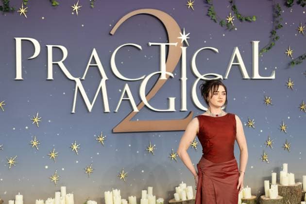 August 26, 2026, London, United Kingdom: Maisie Williams attends the red carpet arrivals for the European premiere of PRACTICAL MAGIC 2 in Leicester Square..Celebrities arrive on the red carpet for the European Premiere ofÃ‚ PRACTICAL MAGIC 2Ã‚ atÃ‚ Odeon Luxe in Leicester Square. London United Kingdom - ZUMAs197 20260826_aaa_s197_216 Copyright: xPhilxLewisx