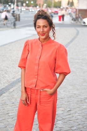 Amy Mußul at the opening reception for the 2026 UFA Film Nights on the rooftop terrace of the Bertelsmann Berlin office, August 26, 2026 Foto:xAgenturxWehnertx xGränzdörferx xFuturexImagex ufa_6716