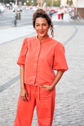 Amy Mußul at the opening reception for the 2026 UFA Film Nights on the rooftop terrace of the Bertelsmann Berlin office, August 26, 2026 Foto:xAgenturxWehnertx xGränzdörferx xFuturexImagex ufa_6717