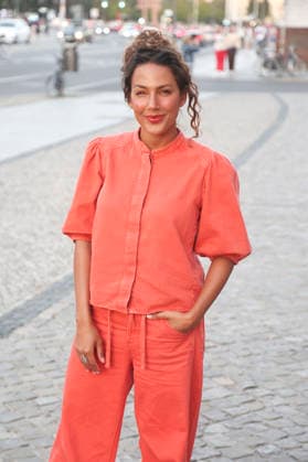 Amy Mußul at the opening reception for the 2026 UFA Film Nights on the rooftop terrace of the Bertelsmann Berlin office, August 26, 2026 Foto:xAgenturxWehnertx xGränzdörferx xFuturexImagex ufa_6718