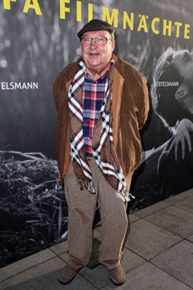 Jaecki Schwarz at the opening reception for the 2026 UFA Film Nights on the rooftop terrace of the Bertelsmann Berlin office, August 26, 2026 Foto:xN.xKubelkax xFuturexImagex ufa_6720