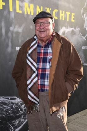 Jaecki Schwarz at the opening reception for the 2026 UFA Film Nights on the rooftop terrace of the Bertelsmann Berlin office, August 26, 2026 Foto:xN.xKubelkax xFuturexImagex ufa_6722