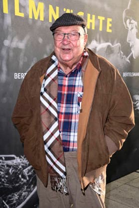 Jaecki Schwarz at the opening reception for the 2026 UFA Film Nights on the rooftop terrace of the Bertelsmann Berlin office, August 26, 2026 Foto:xN.xKubelkax xFuturexImagex ufa_6723
