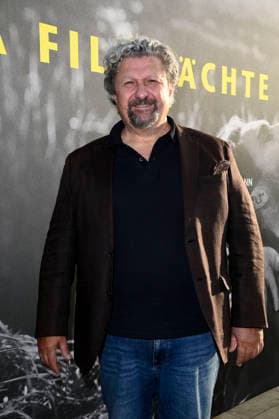 Aykut Kayacik at the opening reception for the 2026 UFA Film Nights on the rooftop terrace of the Bertelsmann representative office in Berlin, August 26, 2026 Foto:xN.xKubelkax xFuturexImagex ufa_6726