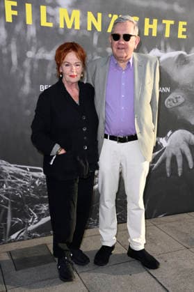 Friedemann Beyer with his guests at the opening reception for the 2026 UFA Film Nights on the rooftop terrace of the Bertelsmann Berlin office, August 26, 2026 Foto:xN.xKubelkax xFuturexImagex ufa_6728