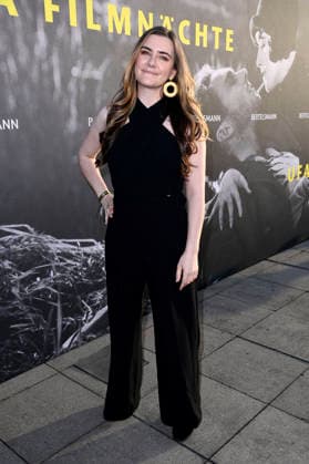 Carolina Eyck at the opening reception for the 2026 UFA Film Nights on the rooftop terrace of the Bertelsmann Berlin office, August 26, 2026 Foto:xN.xKubelkax xFuturexImagex ufa_6739