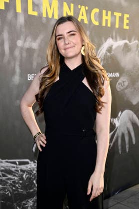 Carolina Eyck at the opening reception for the 2026 UFA Film Nights on the rooftop terrace of the Bertelsmann Berlin office, August 26, 2026 Foto:xN.xKubelkax xFuturexImagex ufa_6741