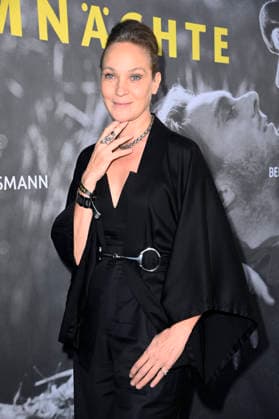 Jeanette Hain at the opening reception for the 2026 UFA Film Nights on the rooftop terrace of the Bertelsmann Berlin office, August 26, 2026 Foto:xN.xKubelkax xFuturexImagex ufa_6755
