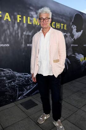 Dominic Raacke at the opening reception for the 2026 UFA Film Nights on the rooftop terrace of the Bertelsmann Berlin office, August 26, 2026 Foto:xN.xKubelkax xFuturexImagex ufa_6756