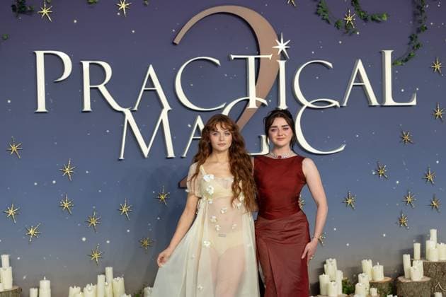 European Premiere of PRACTICAL MAGIC 2 at Odeon Luxe Leicester Square in London, UK - 26 Aug 2026 Joey King and Maisie Williams attend the red carpet arrivals for the European premiere of PRACTICAL MAGIC 2 in Leicester Square. Celebrities arrive on the red carpet for the European Premiere of PRACTICAL MAGIC 2 at Odeon Luxe in Leicester Square. London United Kingdom Copyright: xPhilxLewisx xSOPAxImagesx Phil-Lewis-1444870