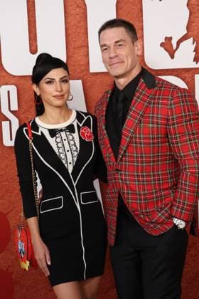 Premiere of Coyote Vs. Acme WESTWOOD, CALIFORNIA - AUGUST 26: Shay Shariatzadeh and John Cena at the Los Angeles Premiere of Coyote Vs. ACME at Village Theatre on August 26, 2026 in Westwood, California. Credit: AdMedia EDITORIAL USE ONLY  Copyright: xx AdMediax admphotosthree012948