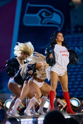 August 26, 2026, Seattle, Washington, USA: BECKY G (REBBECA MARIE GOMEZ) performs as an opener during the Viajando Por El Mundo Tropitour at Lumen Field in Seattle, Washington. Seattle USA  - ZUMAd218 20260826_zsp_d218_010 Copyright: xRichardxDizonx