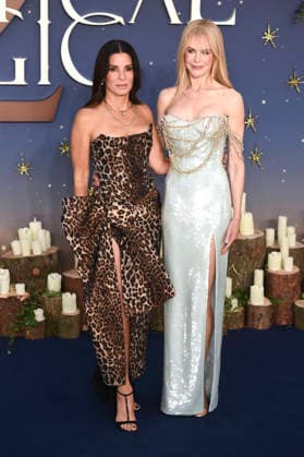 Sandra Bullock and Nicole Kidman at the premiere of the movie *Practical Magic 2: Enchanted Sisters* at the Odeon Luxe Leicester Square in London, August 26, 2026 Foto:xS.xVasx xFuturexImagex magic_7004