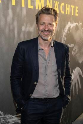 ABB FILM NIGHT: Max von Pufendorf attends the opening reception for the 2026 UFA Film Nights on the rooftop terrace of Bertelsmann Repraesentanz on August 26, 2026, in Berlin, Germany