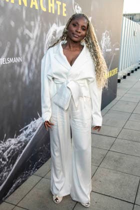 ABB FILM NIGHT: Nikeata Thompson attends the opening reception for the 2026 UFA Film Nights on the rooftop terrace of Bertelsmann Repraesentanz on August 26, 2026, in Berlin, Germany