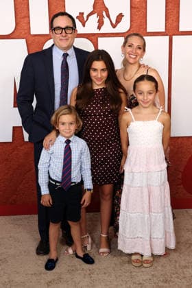 Los Angeles CA August 26: P. J. Byrne, Family. at Los Angeles Premiere Of Ketchup Entertainment s Coyote Vs Acme held at Westwood Village Theater in Los Angeles, CA. on August 26, 2026 Credit: AdMedia Los Angeles USA - ZUMAa123 20260826_zaa_a123_220 Copyright: xADx