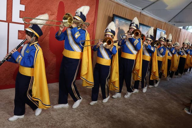Los Angeles CA August 26: Bruin Marching Band. at Los Angeles Premiere Of Ketchup Entertainment s Coyote Vs Acme held at Westwood Village Theater in Los Angeles, CA. on August 26, 2026 Credit: AdMedia Los Angeles USA - ZUMAa123 20260826_zaa_a123_228 Copyright: xADx