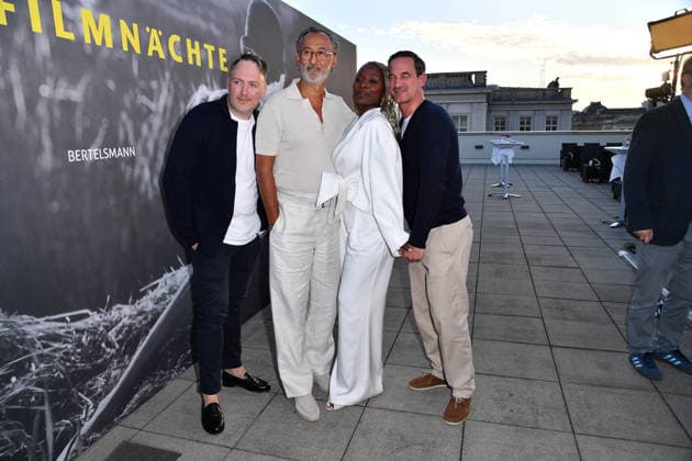 Martin Stange, Martin Stange, Nikeata Thompson, and Soenke Moehring Opening Reception for the 2026 UFA Film Nights Rooftop Terrace of the Bertelsmann Representative Office in Berlin August 26, 2026