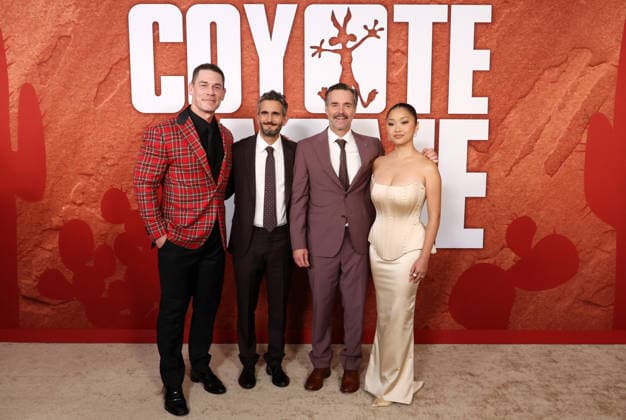Los Angeles CA August 26: John Cena, Dave Green, Will Forte, Lana Condor. at Los Angeles Premiere Of Ketchup Entertainment s Coyote Vs Acme held at Westwood Village Theater in Los Angeles, CA. on August 26, 2026 Credit: AdMedia Los Angeles USA - ZUMAa123 20260826_zaa_a123_313 Copyright: xADx