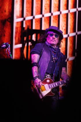 Johnny Depp: Hollywood Vampires concert at the Adidas Arena in Paris on August 26, 2026. Jasmine Aissaoui, Bestimage. Concert by the band Hollywood Vampires at the Adidas Arena in Paris on August 26, 2026. Paris, France  Copyright: xJasminexAissaouix xBestimagexJasminexAissaouix xBestimagex