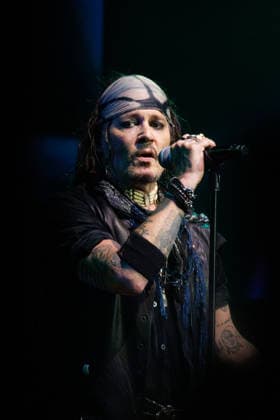 Johnny Depp: Hollywood Vampires concert at the Adidas Arena in Paris on August 26, 2026. Jasmine Aissaoui, Bestimage. Concert by the band Hollywood Vampires at the Adidas Arena in Paris on August 26, 2026. Paris, France  Copyright: xJasminexAissaouix xBestimagexJasminexAissaouix xBestimagex