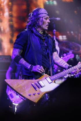 Johnny Depp: Hollywood Vampires concert at the Adidas Arena in Paris on August 26, 2026. Jasmine Aissaoui, Bestimage. Concert by the band Hollywood Vampires at the Adidas Arena in Paris on August 26, 2026. Paris, France  Copyright: xJasminexAissaouix xBestimagexJasminexAissaouix xBestimagex